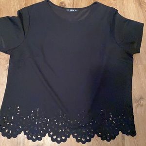 SHEIN Black Blouse